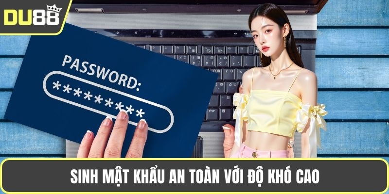 Sinh mật khẩu an toàn với độ khó cao